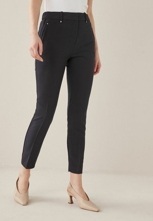 TAILORED ELASTICATED BACK SKINNY LEG TROUSERS - Pantalon classique - navy blue