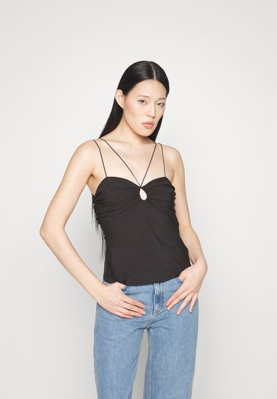 DESIGNERS REMIX EXCLUSIVE VALERIE CAMI - Top - black