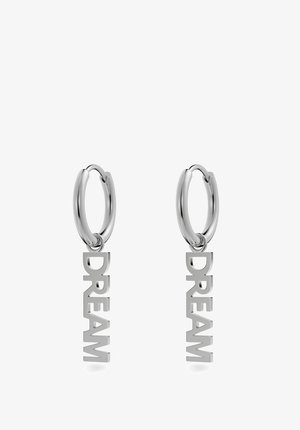 DREAM HOOPS - Oorbellen - steel
