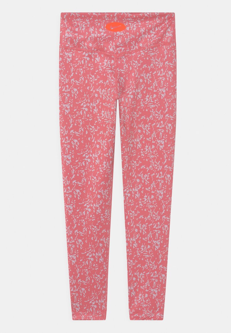 Kinder Sportbekleidung | Nike Performance ONE LUXE Tights pink salt/rush orange/pink - PO38130 Kinder Sportbekleidung | Nike Performance ONE LUXE Tights pink salt/rush orange/pink - PO38130