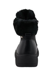 TOM TAILOR Bottines à lacets - black