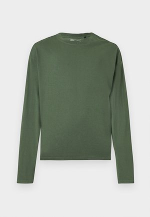Weekday, LOOSE BOXY - Top s dlhým rukávom - green