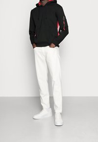 Alpha Industries Felpa con cappuccio - black