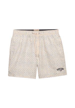 Superdry & Co, SUPERDRY PREMIUM PRINTED 15-INCH SWIM SHORTS.. - Badeshorts - mini geo white blue