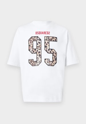 LOOSE FIT TEE - Μπλουζάκι με στάμπα - white