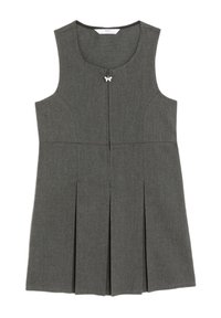 Marks & Spencer PLEATED SCHOOL PINAFORE - Blousejurk - grey