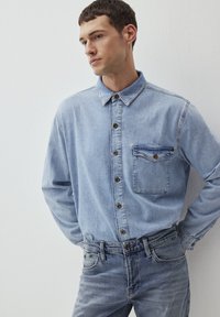 REGULAR  - Shirt - lt blue denim