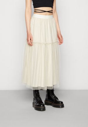 A-snit nederdel - beige