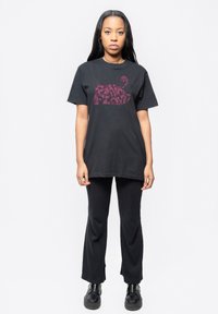 Paradiso Clothing FLOYD VINTAGE SWIRL - Print T-shirt - black