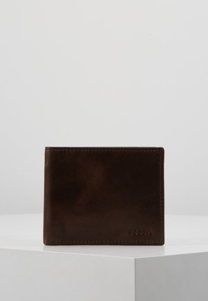 DERRICK PASSCS SET - Business card holder - dark brown