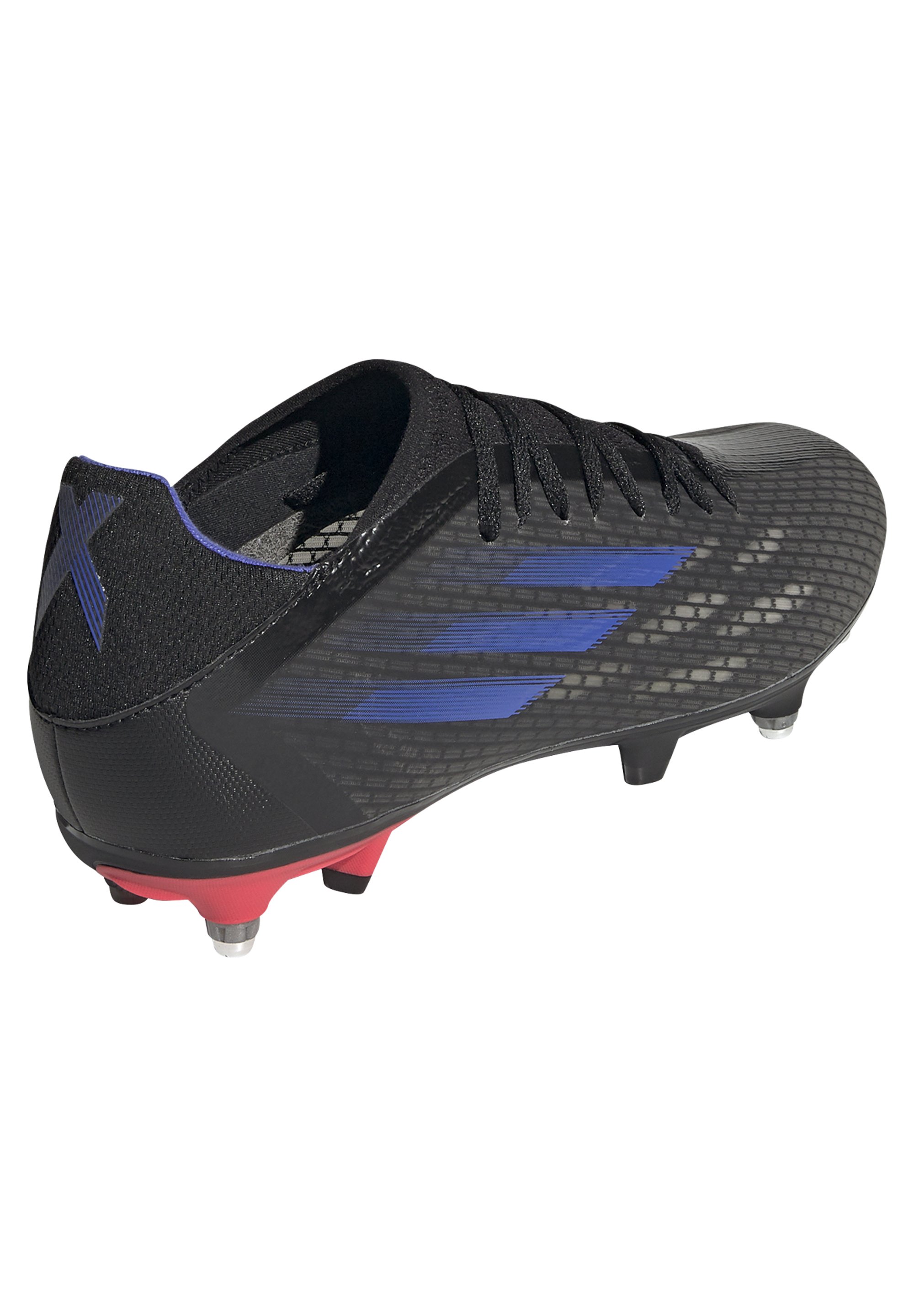 soft ground black football boots