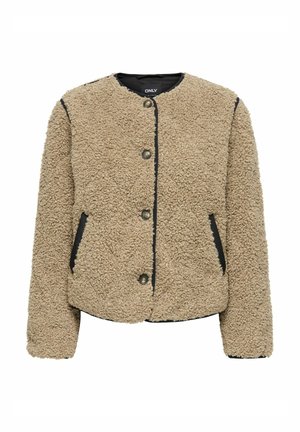 ONLY, TEDDY JACKET ONLINES TEDDY JACKET - Veste polaire - tan