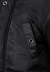 MINOTI PARKA WITH FUR TRIM HOOD - Parka - black royal blue
