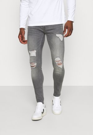Jeans Tapered Fit - grey denim