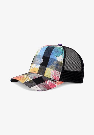 Djinn's TRUCKER DIRTY CHECK - Cap - black multi