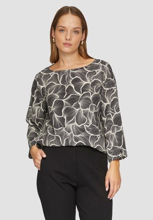 s.Oliver BLACK LABEL 3/4 ARMEN - Blouse - schwarz