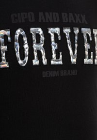 Cipo & Baxx Print T-shirt - black