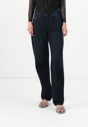 BARREL - Jean boyfriend - blue black wash