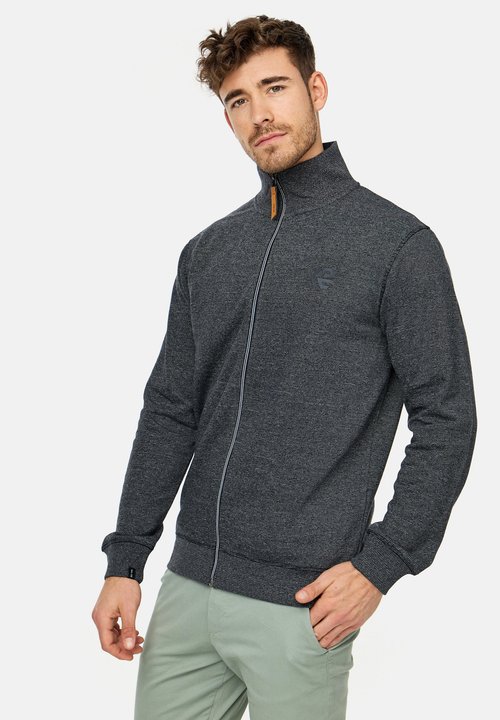 Indicode Hommes INLayton Cardigan | Gilet à Col Montant Navy XXL Dès 43,99 € - Sur