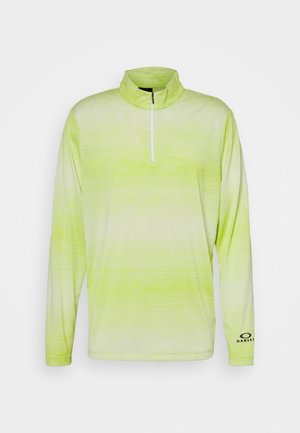 CONTENDER HALF ZIP - Collegepaita - yellow/white