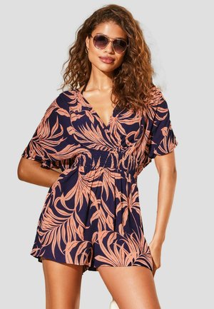 HOLIDAY  REGULAR FIT - Overal - navy palm print