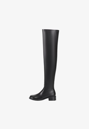 Over-the-knee boots - black