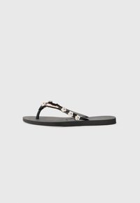 SLIM STYLISH - Bade-Zehentrenner - black