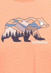 Smartwool BEAR VIEW GRAPHIC - T-shirts print - terracotta