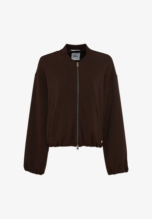 BRAX, STYLE BECKY L - Felpa con zip - brunette
