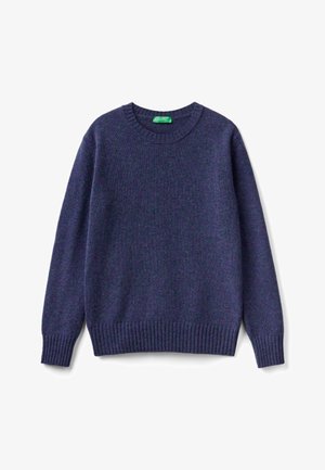 United Colors of Benetton IN BLEND - Maglione - blue United Colors of Benetton IN BLEND - Maglione - blue