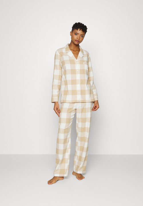 Beige Lindex Pyjamas Dame Størrelse 48 Nytt undertøy på nett ZALANDO