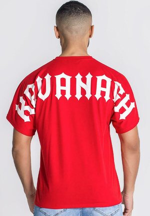 DISORDER LOGO - Print T-shirt - red