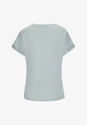 LASCANA, KURZARM - T-shirt imprimé - aqua