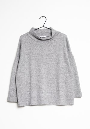 Strickpullover - mottled grey
