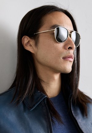 Burberry UNISEX - Sunglasses - light gold-coloured