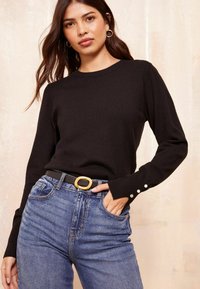 Friends Like These CREW NECK  2 PACK - REGULAR FIT - Pulóver - black camel