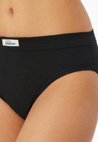 Schiesser FEINRIPP - REVIVAL PAULA 2 PACK - Slip - schwarz