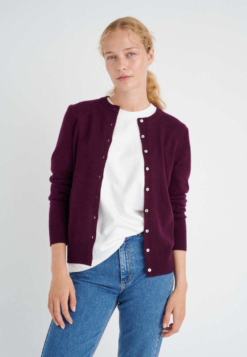 InWear LUKKAIW  - Neuletakki - brown bordeaux