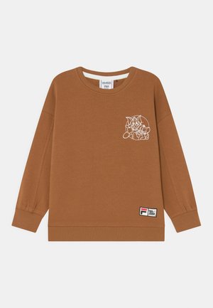TAWAU OVERSIZED CREW UNISEX - Bluză de molton - nuthatch