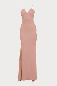 ALI TRAIN MAXI - Džersejové šaty - blush pink
