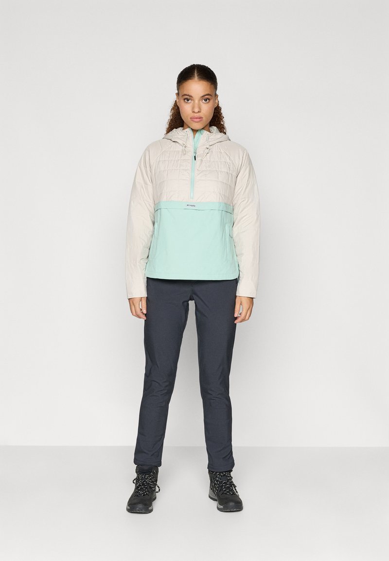 Columbia PFG UNCHARTED™ II INSULATED ANORAK - Outdoorová bunda - dark stone/misty jade