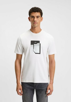 BROKENICE - T-shirt con stampa - white