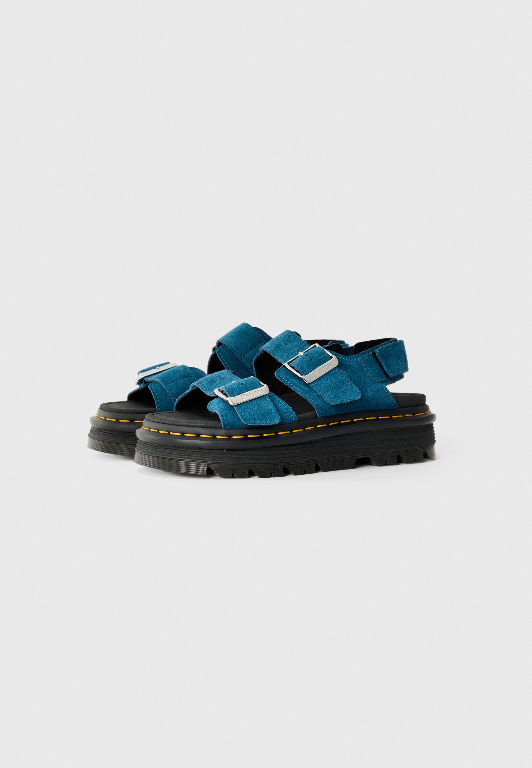 Dr. Martens ZEBZAG - Platform sandals - neptune blue/blue