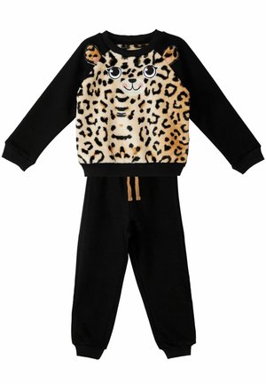 Denokids SET PLUSH LEOPARD - Træningssæt - mehrfarbig
