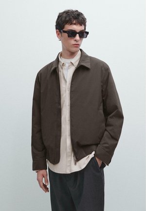 Lehká bunda - dark brown