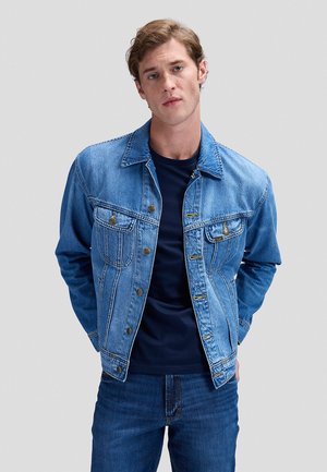 Lee RELAXED RIDER JACKET - Denimová bunda - sandstorm
