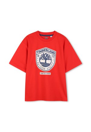 KURZÄRMELIGE - T-shirt imprimé - new red