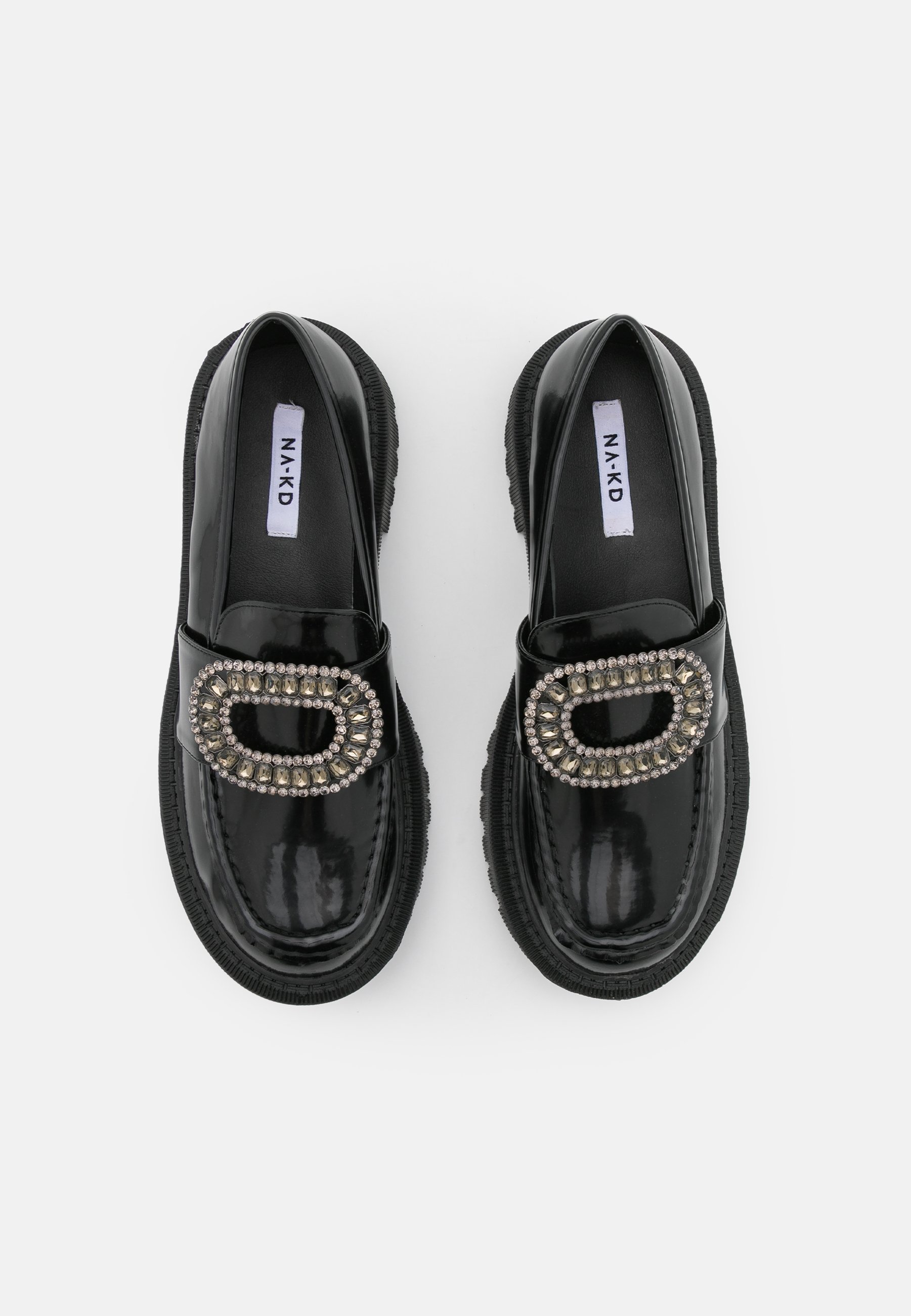 NA-KD EMBELLISHED LOAFERS - Slipper 