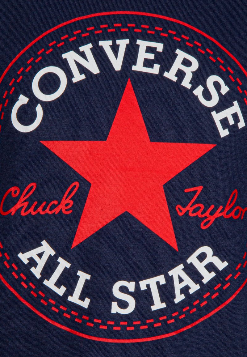 Converse CORE CHUCK PATCH TEE T-shirt con stampa obsidian