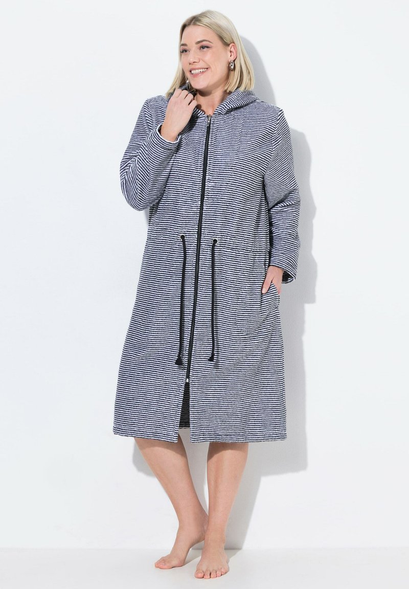 Ulla Popken Badjas - black